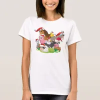 Farm Animals Christmas Sleepshirt T-Shirt