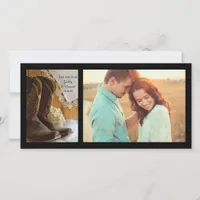 Cowboy Boots Lace Western Wedding Save the Date