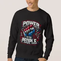 Power to the People Fist Drawing T-Shirt