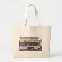Pop't Corn and Snow Cones Rural County Fair Large Tote Bag