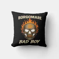 Bgm Bad  - Skeleton Hands Heart Throw Pillow