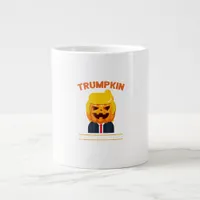 Halloween Trumpkin Funny  Pumpkin Halloween Giant Coffee Mug