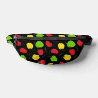 Jamaican Scotch Bonnet Chillies Black Chef Fanny Pack