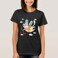 Valentine Cupid Kitty T-Shirt