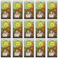 15 x 30th Birthday Sun Tarot Card Name & Photo Sticker