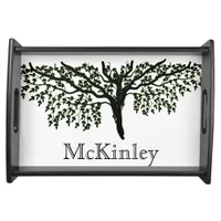 Serving Tray - Tree with Name