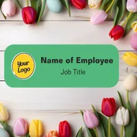 Multi Color Employee Magnetic Or Safety Pin Name Tag