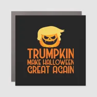 Halloween Trumpkin Make Halloween Great Again Car Magnet
