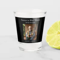 Photo & Poem | Memorial Forever in our Hearts Shot Glass