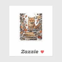 Cottagecore Aesthetic With Book Cute Goblincore Mi Sticker