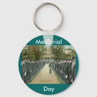 Memorial Day Review Soldiers Home Keychain