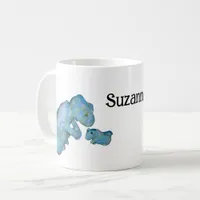 Mug - Mother and Child Dragons with Name