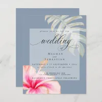 Budget But Beautiful Wedding Pink Hibiscus