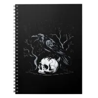 Crow, F-Caw-F Funny Bird Moon Gothic Adult Humor Notebook
