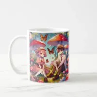 Personalized Romantic Anime Couple  Coffee Mug