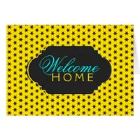 Retro Super Stars Welcome Home Custom Card