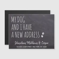 My Dog & I We Have Moved New Address Announcement