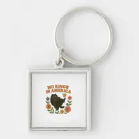 No Kings In America We The People Retro For Girl C Keychain