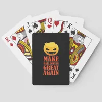 Trumpkin Make Halloween Great Again – MAGA Pumpkin Poker Cards