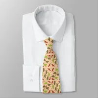 Boho Retro Modern Graphic Neck Tie