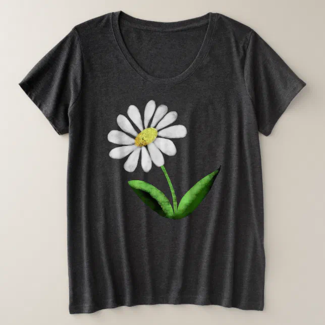 Proud Marguerite Plus Size T-Shirt