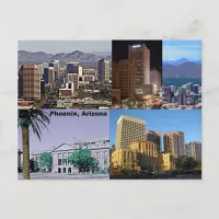 Phoenix Arizona Montage Postcard