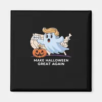 Trumpkin Funny Halloween Boo - Make Halloween Grea Magnet