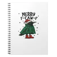 Merry F-Caw-F Essential Minimal Clean Notebook