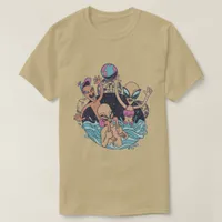 Fun Alien Beach Party T-Shirt