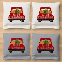 Thanksgiving Truck Cornhole Bags