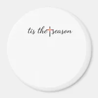 Tis The Season Retro Classic Magnet