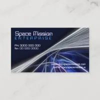 Futuristic Fractal Art  Business Card