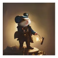 Steampunk Hamster Acrylic Print