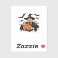 Halloween Spooky Pumpkin Sticker
