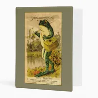 Vintage Frog Artwork Binder