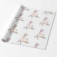 Llama Kids Birthday Party Wrapping Paper