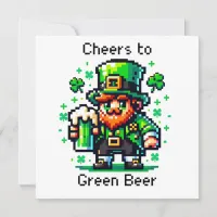 Cheers to Green Beer | St Patrick's Day  