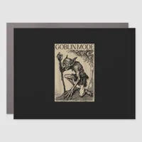 Goblin Mode Goblincore Fairycore Medieval Grunge A Car Magnet