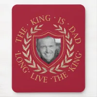 The King is Dad Photo Template ID181 Mouse Pad