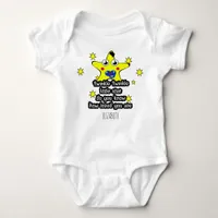 Twinkle Twinkle Little Star Cute Star Baby Bodysuit