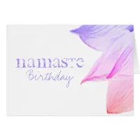 *~* Pink Lavender Birthday Lotus Namaste