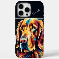 Golden Retriever Portrait iPhone 16 Pro Max Case