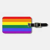 LGBT Pride Rainbow Flag Luggage Tag