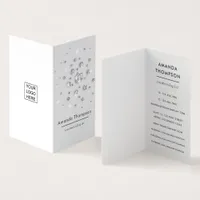 Diamond Sparkle Glitter Business Card