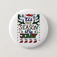 Christmas Tis The Season Button