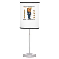 Trumpkin Or Treat Classic Table Lamp