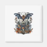 Cottagecore Butterflies Bats N Mushroom Moon Gobli Magnet