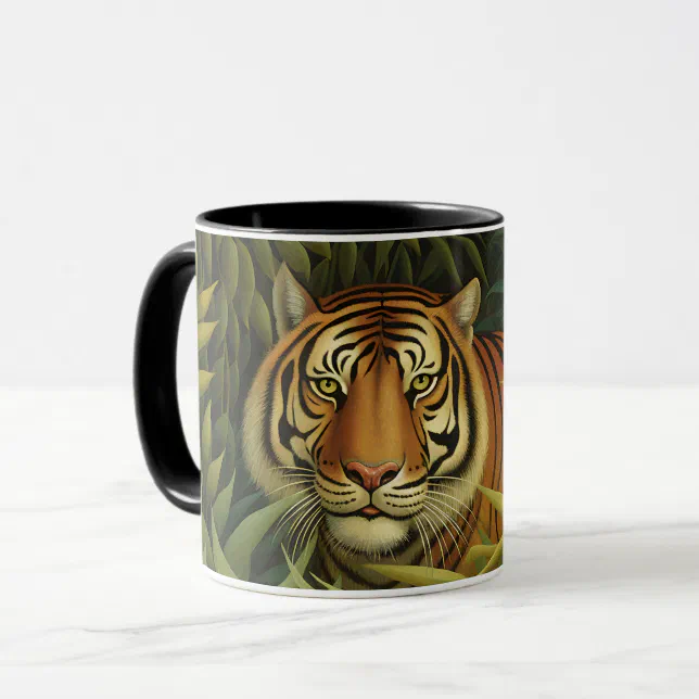 Bengal Tiger Digital Art Mug