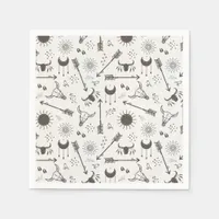 Rustic Boho Pattern ID1109 Napkins