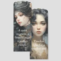 Victorian Ladies or Custom Pictures Quotes Bookmarks